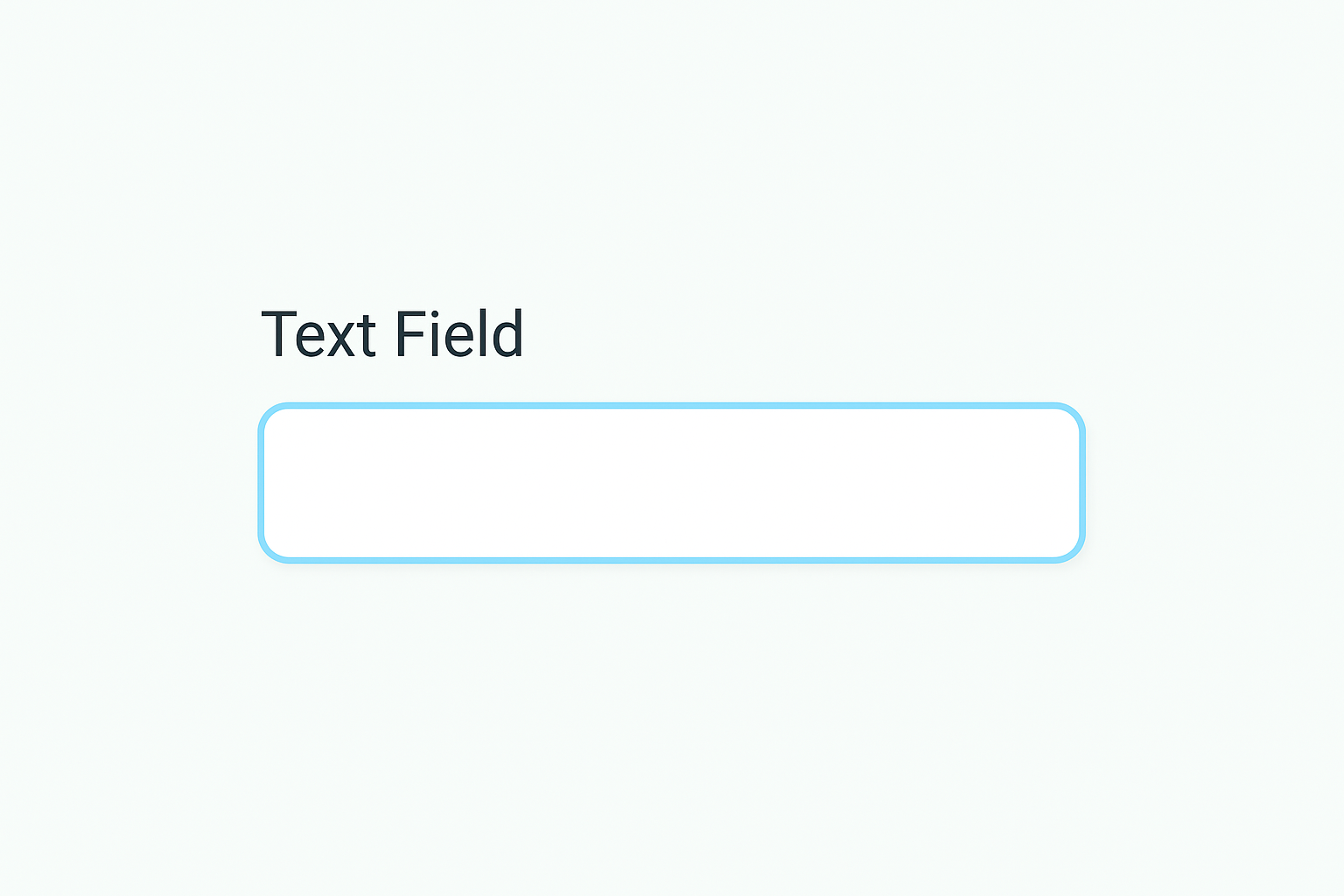 テキストフィールドを表す簡易UI画像